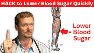 Hack to Lower BLOOD SUGAR [Even while Sitting] 2024 - Soleus Pushup