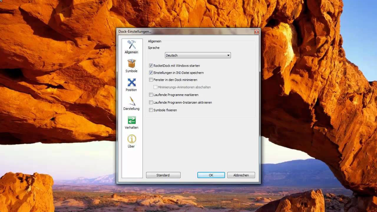 Tutorial - Rocketdock [Erste Schritte]
