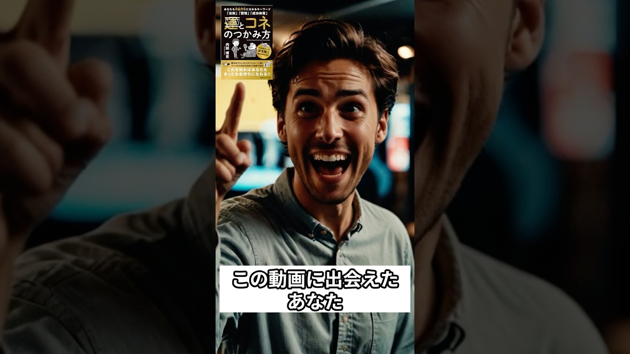 【朗報】これでお金持ちになれる！運とコネのつかみ方: あなたもお金持ちになれるキーワード「法則」「習慣」「成功体質」#成功読書 #1分読書 #運の掴み方 #書籍紹介 #本要約