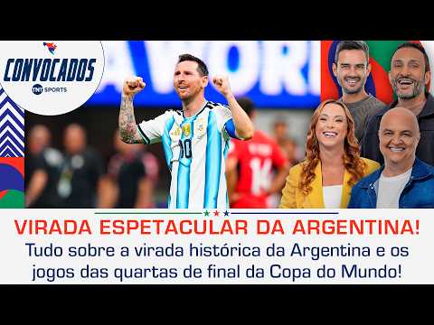 VIRADA HISTÓRICA! BECHLER, TAYNAH, VSR E HENNING ANALISAM ARGENTINA X EGITO E OS DUELOS DAS QUARTAS!