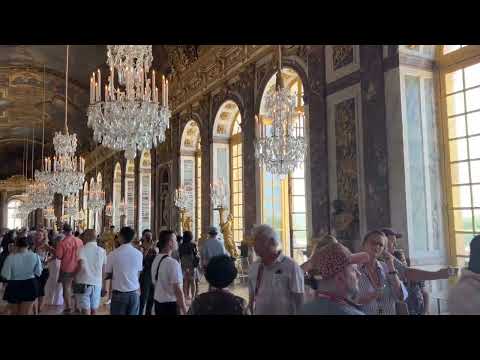 Hall of Mirrors, Versailles. June 2025