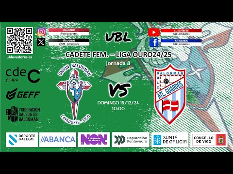 CF LIGA OURO J8 | ANUBIA LAVADORES VIGO - MECALIA ATL. GUARDÉS
