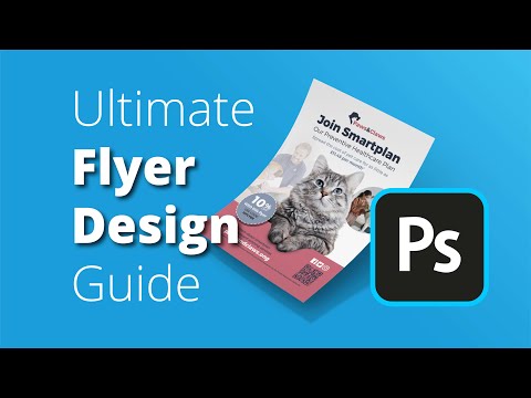 How To Design Flyers & Leaflets In Photoshop - Adobe Tutorial