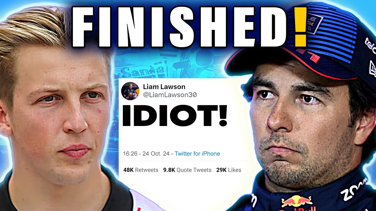 Chaos At Red Bull After New Lawson Bombshell!