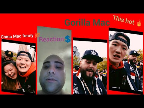 China Mac ft gorilla mac reaction - love mac he dopest