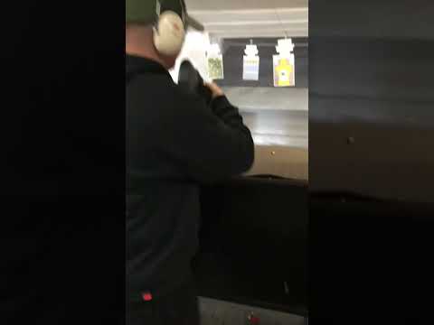 1oz slug first time #shotgun #slug #gunrange #shooting #slugs