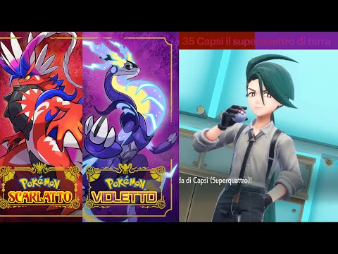 Pokemon Scarlatto e Violetto 35 Capsi il superquattro di terra