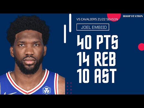 Joel Embiid vs Cleveland Cavaliers | 12.2.2022