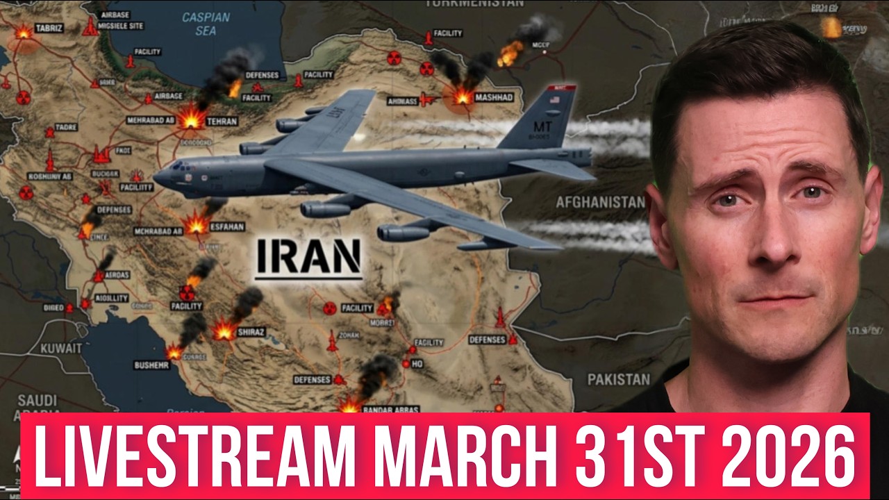B-52 Bombers Just Did Something That Iran Will Never Forget LIVESTREAM | 6pm MT March 31st