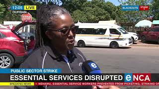 Public Sector Strike | Essential services disrupted