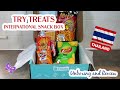 Thailand TRY TREATS International Subscription Box Unboxing Taste Test