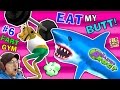 EAT MY BUTT SHARK! AMAZING FROG FART GYM & Inflatable Bouncy Castle Sky Fun (FGTEEV Part 6 Gameplay) EAT MY BUTT SHARK! AMAZING FROG FART GYM & Inflatable Bouncy Castle Sky Fun (FGTEEV Part 6 Gameplay)