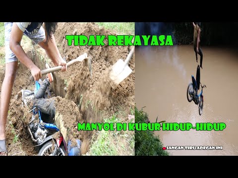 VIRAL!!! MANYOL di KUBUR HIDUP HIDUP Sama PREMAN,  OJEK BAR BAR EKSTRIM LUCU MEDAN