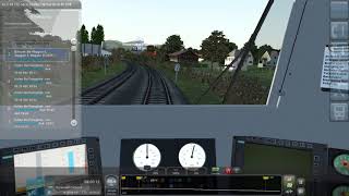 ALX 84132 nach Lindau  von Kampten auf der Allgäubahn Route von RSSLO Im Train Simulator 2017