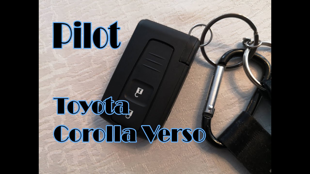 Wymiana obudowy kluczyka do Toyota Corolla Verso