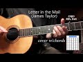 Letter in the Mail (James Taylor) - cover with chord diagrams