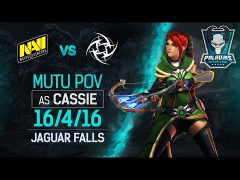 NAVI POV: Mutu Cassie vs NiP @ Paladins Premier League