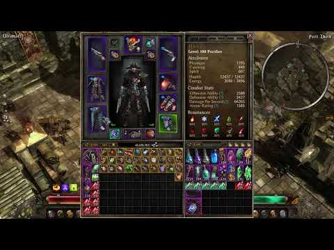 Grim Dawn - Blazing Hot DW Pistol Purifier Aom v1.0.3.2