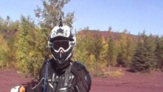 preview picture of video 'Gilbert/Iron range. mn dirt biking mx, MN MX state forest.'