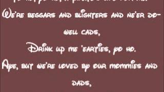 Pirates Of The Caribbean-Yo Ho! (A Pirate&#39;s Life For Me) Lyrics