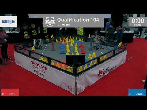 2018 VEXU Innovate Q104 - HIT1 vs UIUC2 - 12 to 83