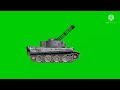 Tank Army Tank Rassian Tank Green Screen No Copyright