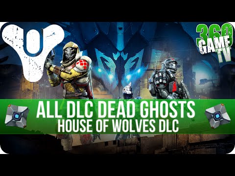 Destiny House of Wolves DLC - All 9 New Dead Ghost Locations