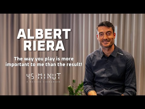 “The way you play is more important to me than the result!” | 45 minutes with Albert Riera