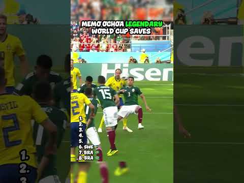 Memo Ochoa Legendary World Cup Saves