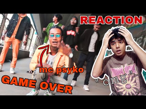 MC PSYKO FT RADHE- GAME OVER (REACTION) #mcpsyko #reaction #assameserapsong