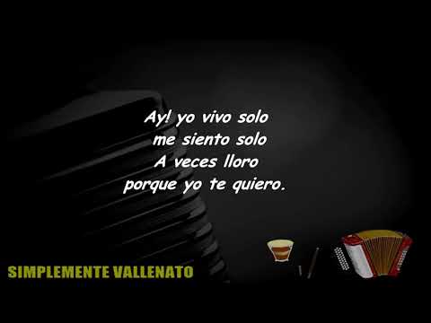 Yo Vivo Solo - Farid Ortiz - Prisionero De Amor - Letra