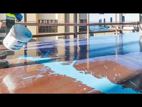 CustomTech TechMVC Moisture Vapor Control for Flooring Preparation on Young Concrete