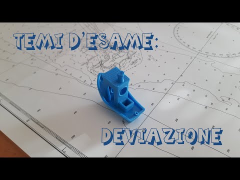 04 - Esercizio carteggio esame Patente Nautica senza limiti - Deviazione magnetica