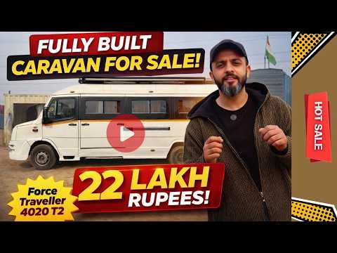 Serious Buyers Only! Caravan for Sale @ 22 Lakh🔥
