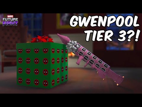 Deadpool & Gwenpool Sneak Peek! Holidays are Coming! - Marvel Future Fight