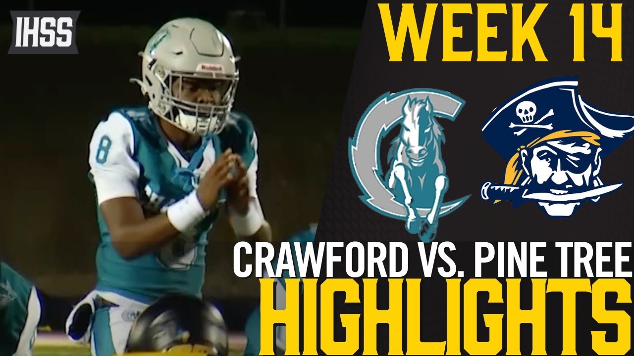 Crawford Chargers Dominate Pine Tree 48-10 in Playoff Clash