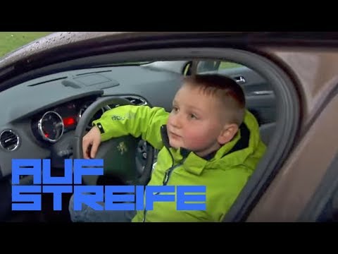 "Das ist mein Auto!": Niklas (10) am Steuer | Auf Streife | SAT.1 TV