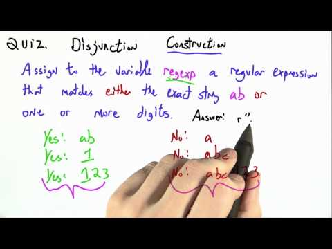 Disjunction Construction Solution Programming Languages