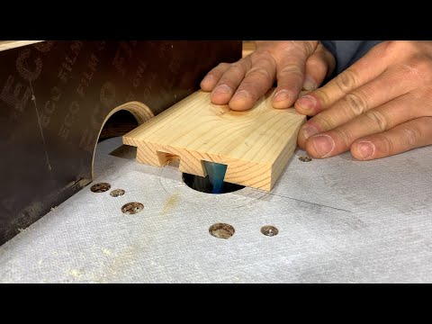 How to Cut Half-Blind Dovetails on th Router Table / Woodworking Skills
