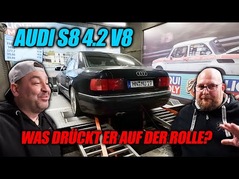 Audi S8 4.2 V8 bei  @Halle77   auf der Rolle! - Was drückt er? Wo liegen die Marktpreise?