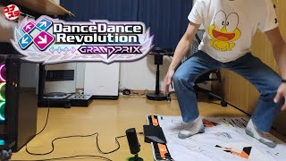 【DDR GP】１０曲程度プレイして終わろうかなと。１日一万歩は今日はもう楽勝だったので、ウィニングラン
