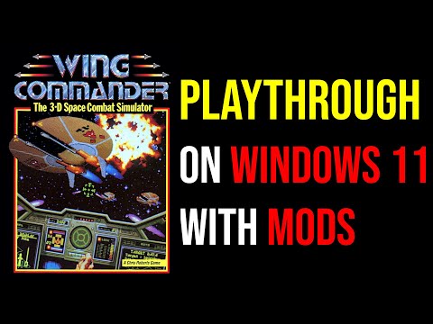 Wing Commander I (WC1) Full Playthrough with Voice Acting!