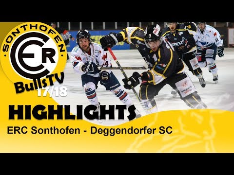 ERC Sonthofen vs. Deggendorfer SC (02.02.2018) - Highlights | ERC Sonthofen
