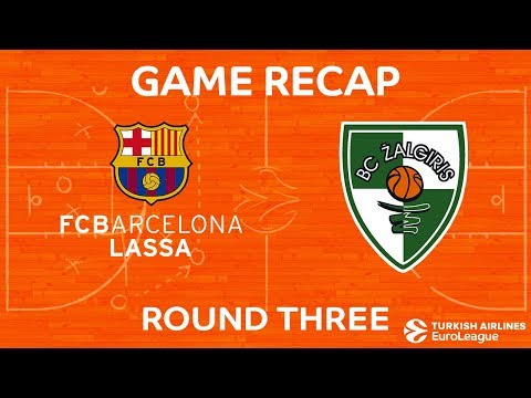 Highlights: FC Barcelona Lassa - Zalgiris Kaunas