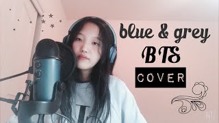 BTS (방탄소년단) Blue & Grey English Cove