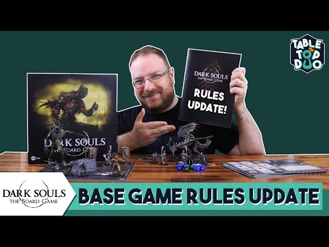 Learn to Play the Base Dark Souls Board Game with updated core set rules (don't need the core set)