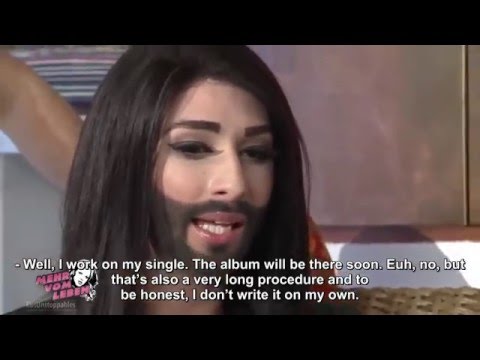 Mehr vom Leben mit Mel Merio - Conchita Wurst, 09.03.2013 (English subtitles)