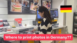 Where to print photos in Germany? Rossmann | Newcomer in Germany
