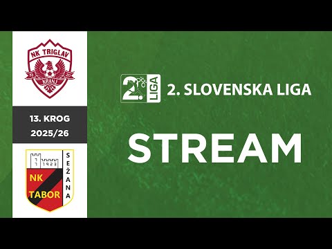 Triglav Kranj - Pearlescent Tabor Sežana | 13. krog #2SNL 2025/26 | STREAM