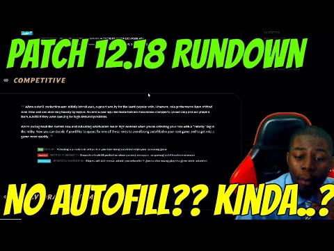 Coach Blaker's - Patch 12.18 Rundown - League of Legends